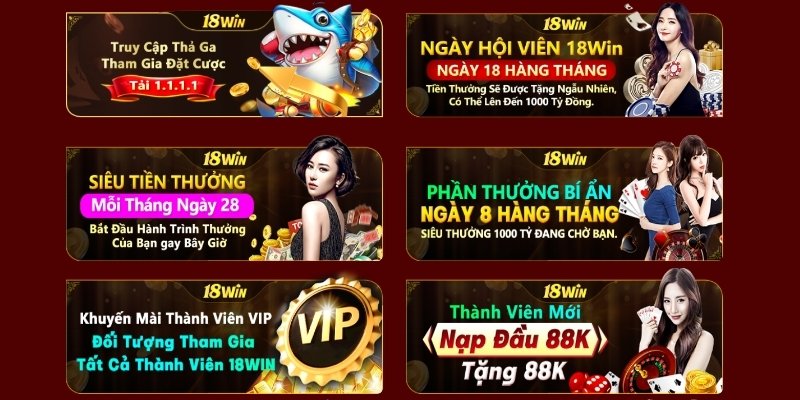 Khuyến mãi 18Win